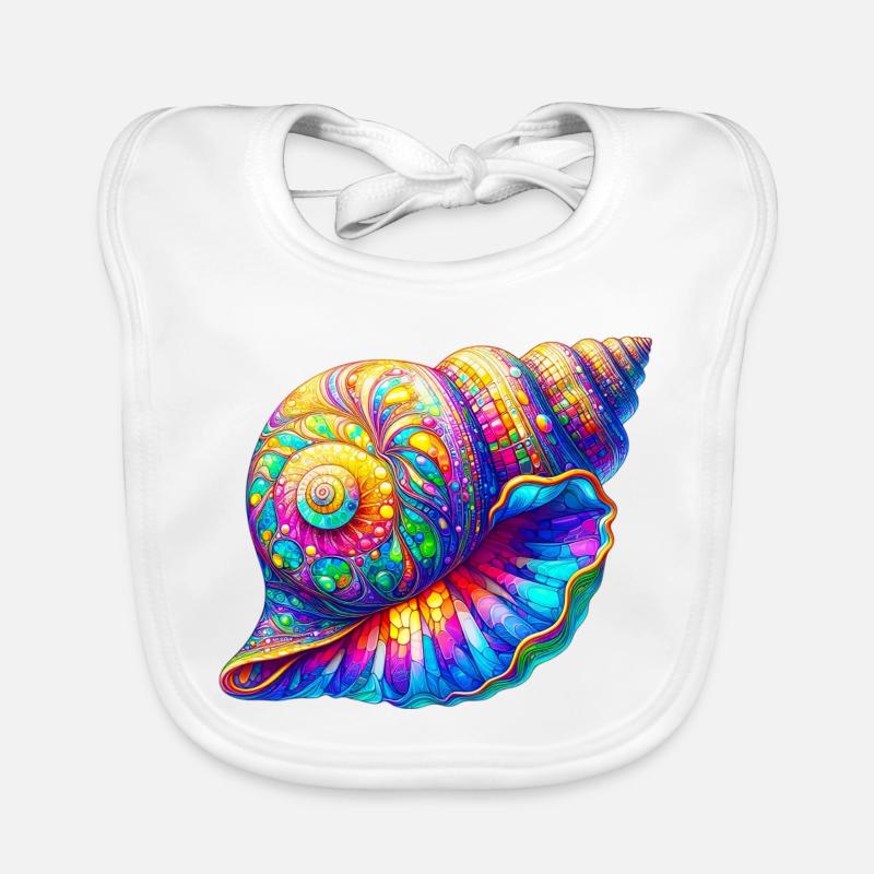 Coquille Bavoir bio Bébé