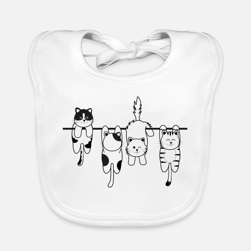 Laundry cat Organic Baby Bibs