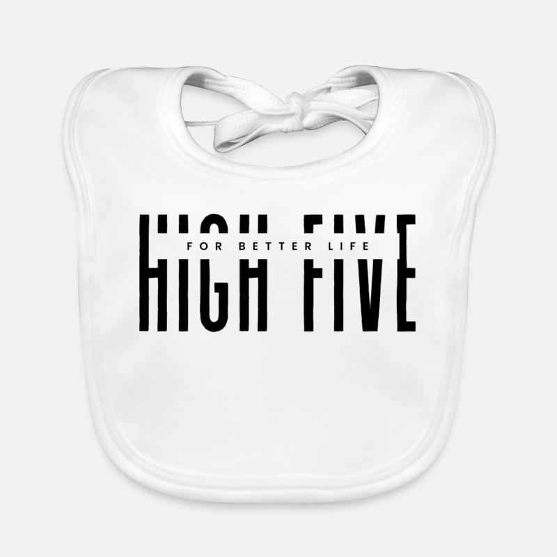 High Five for better life Baby Bio-Lätzchen