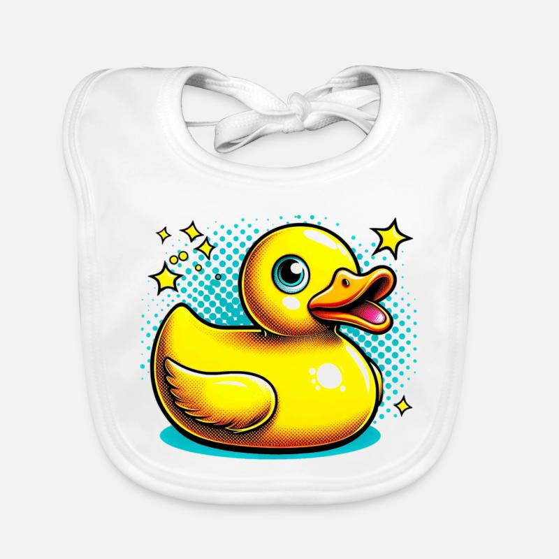 Caneton Canard Canard Bavoir bio Bébé