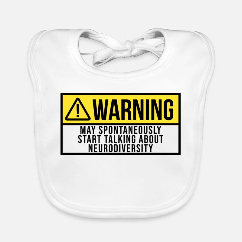 Neurodiversité Bavoir bio Bébé