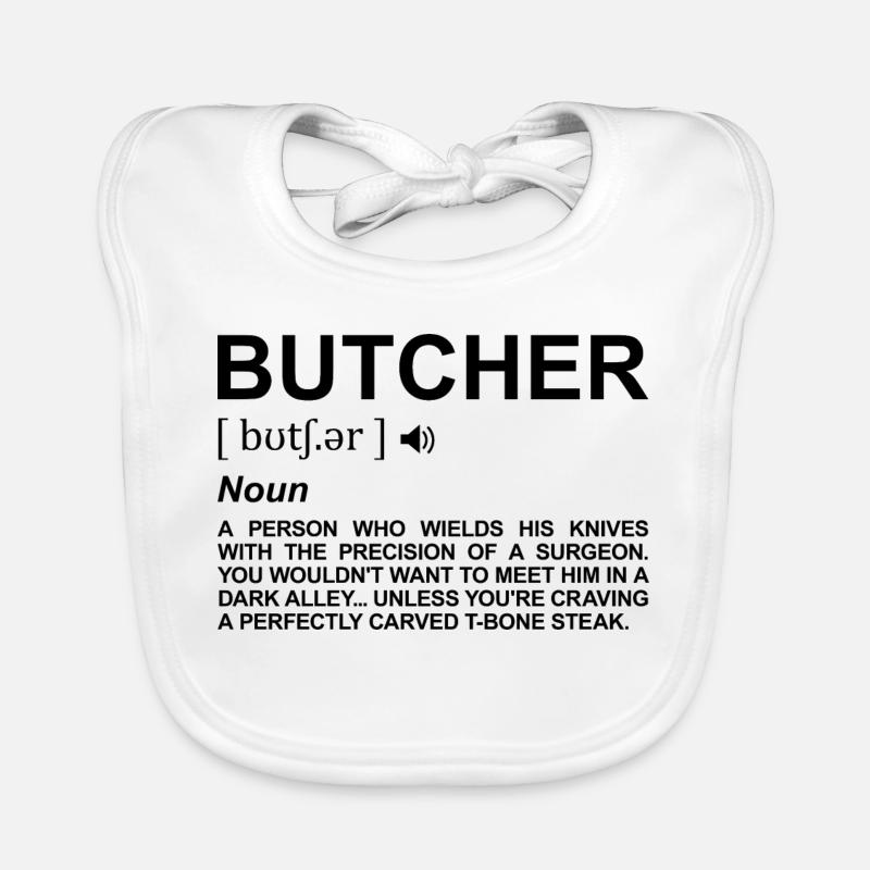 Metzger Bedeutung Baby Bio-Lätzchen
