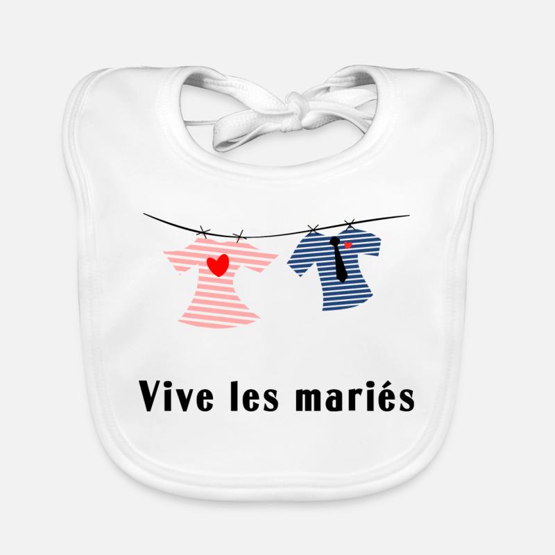 MARIEE. FUTURE MARIEE. EVJF. TEAM. TEAM MARIEE Bavoir bio Bébé