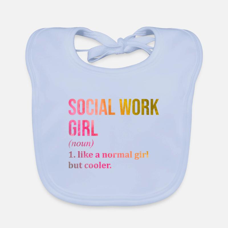 Social Work Organic Baby Bibs