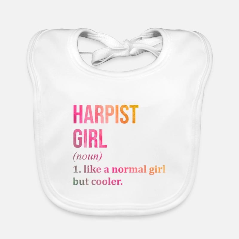 Harfe Baby Bio-Lätzchen