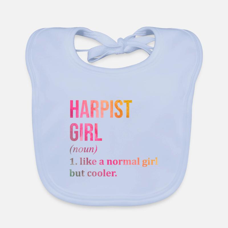 Harfe Baby Bio-Lätzchen