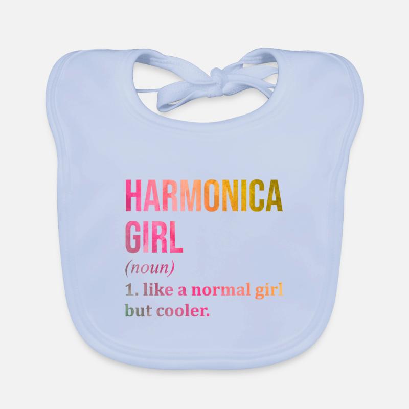 harmonica Bavoir bio Bébé