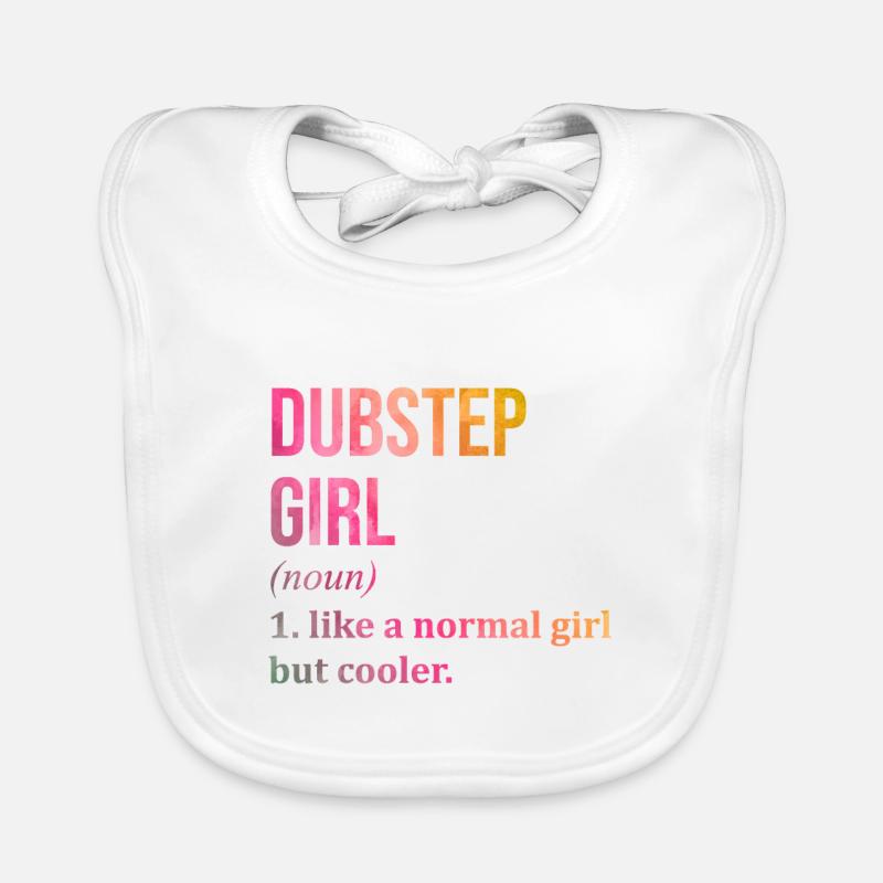 Dubstep Organic Baby Bibs