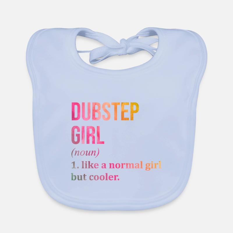 Dubstep Organic Baby Bibs
