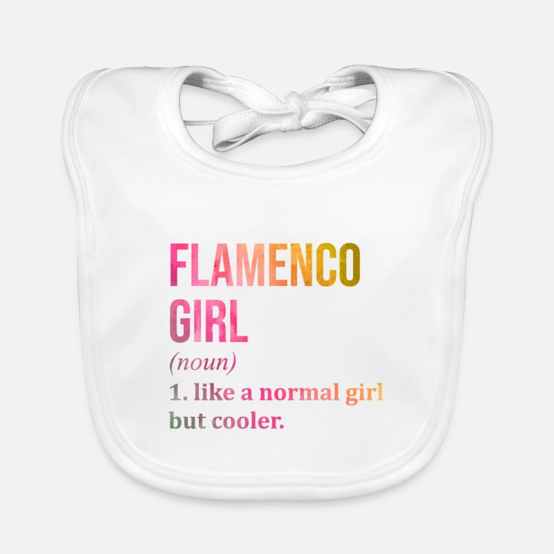 flamenco Bavoir bio Bébé