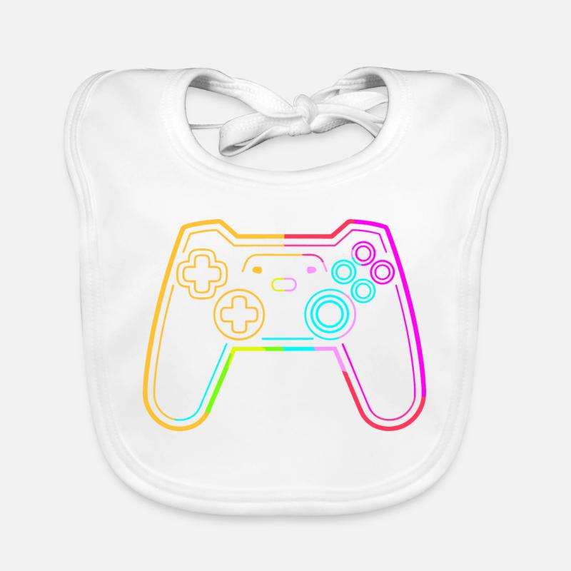 Video Games Skizze Baby Bio-Lätzchen