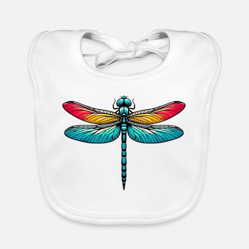 Dragonfly Organic Baby Bibs