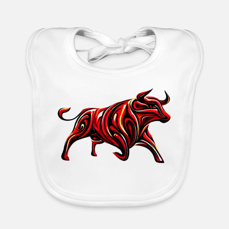 Stier Baby Bio-Lätzchen