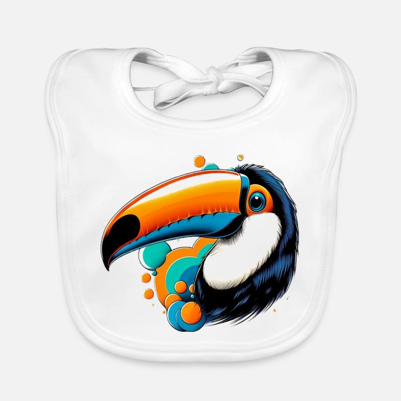 Toucan Bavoir bio Bébé