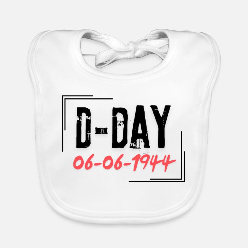 D-Day Bavoir bio Bébé