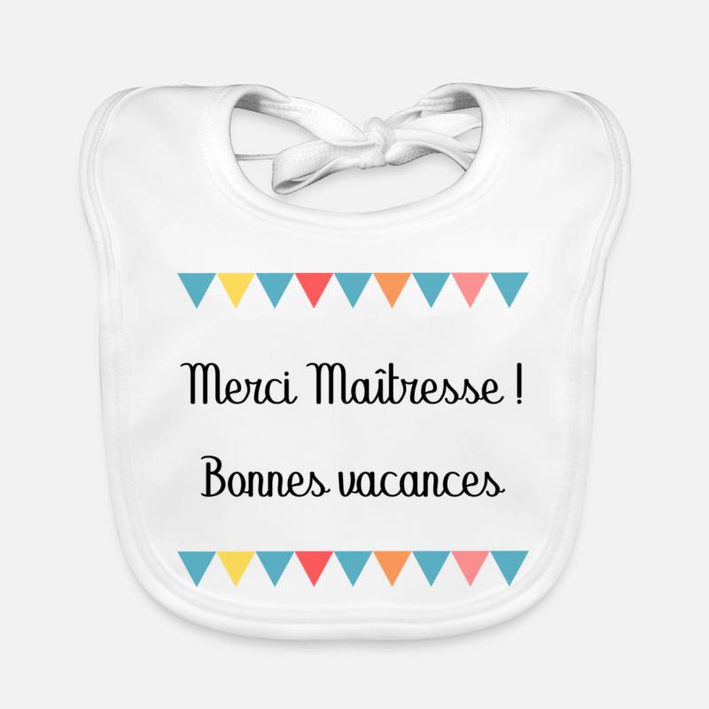 GELIEBTE. VIELEN DANK. DANKE HERRIN Baby Bio-Lätzchen