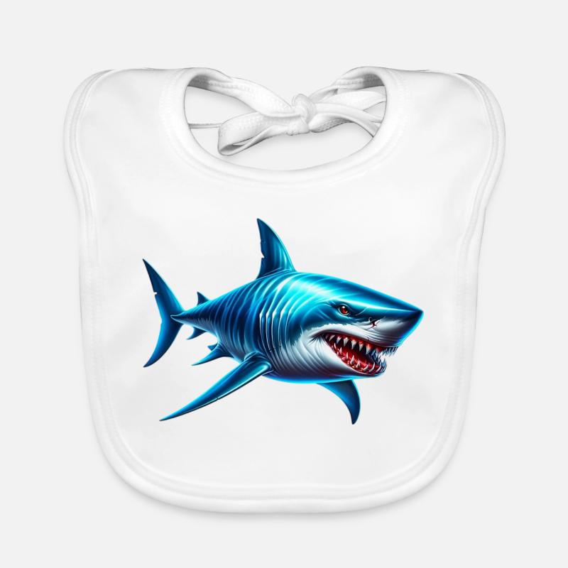 Requin Bavoir bio Bébé