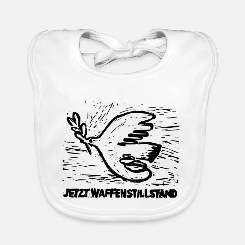 Frieden Baby Bio-Lätzchen