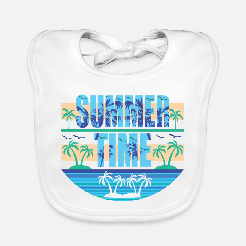Summer Time Baby Bio-Lätzchen