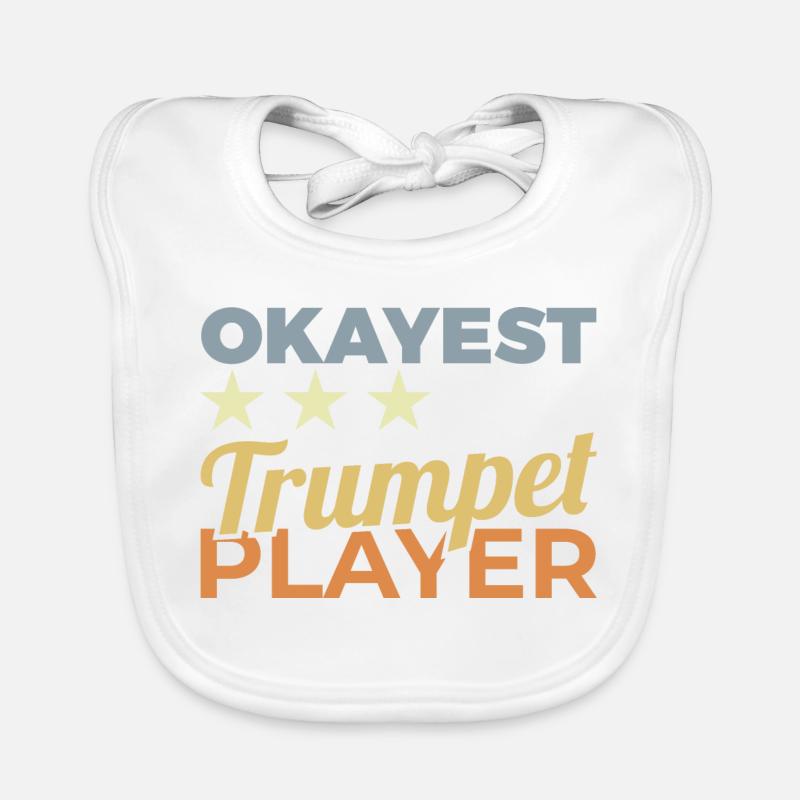 Average trumpeter Organic Baby Bibs