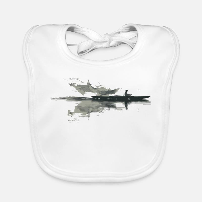 Rameur Bavoir bio Bébé