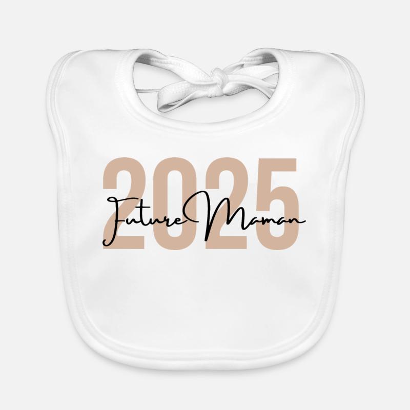 Werdende Mama 2025 Baby Bio-Lätzchen