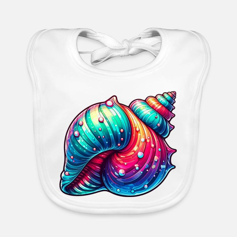 Coquille Bavoir bio Bébé