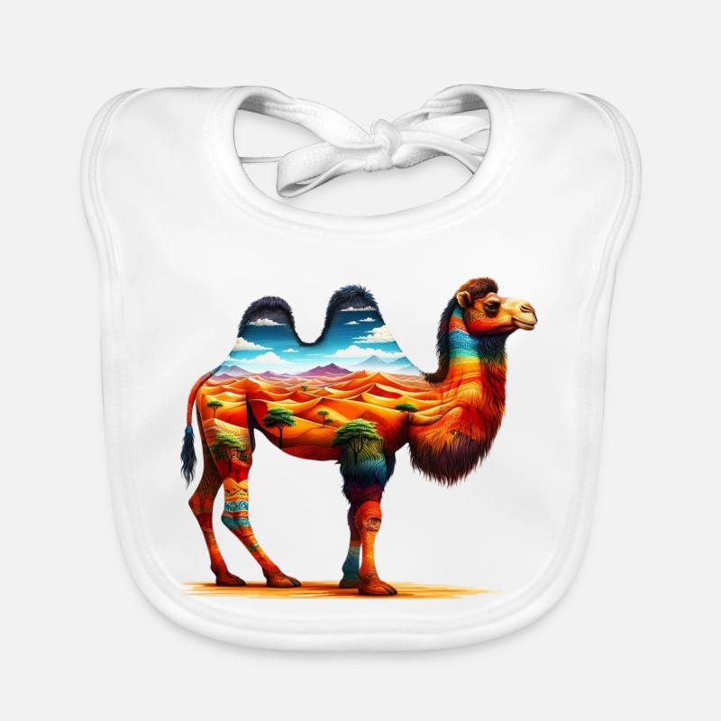 Camel Organic Baby Bibs