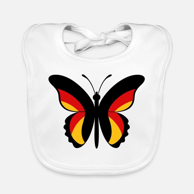 GER Butterfly Organic Baby Bibs
