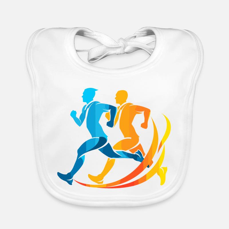 Jogger Comic Look Baby Bio-Lätzchen