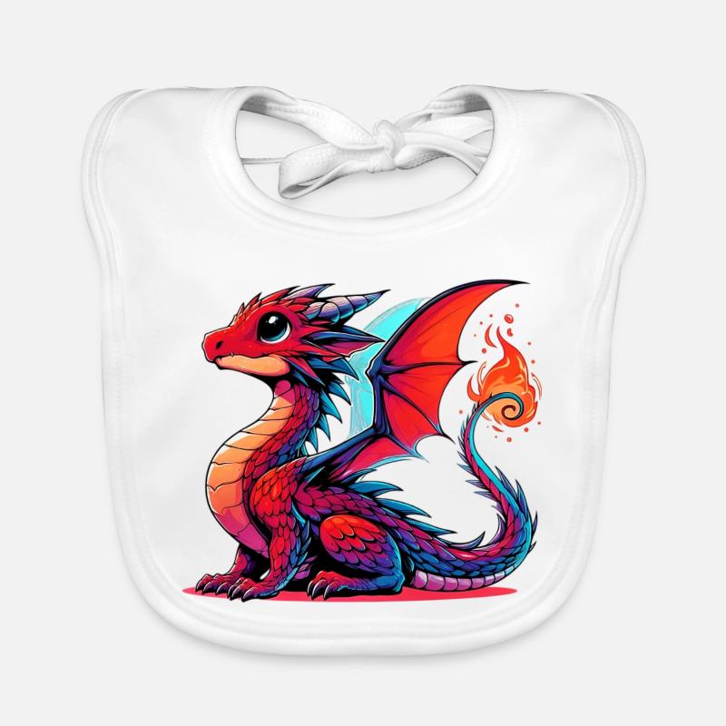 Drache Baby Bio-Lätzchen