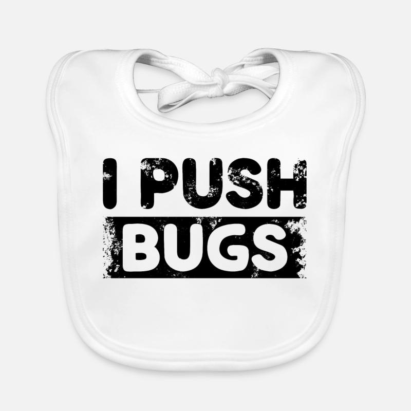 I Push Bugs Baby Bio-Lätzchen