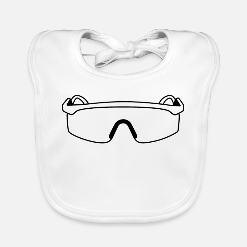 80er Jahre Sonnenbrille Baby Bio-Lätzchen