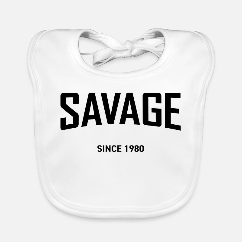 SAVAGE SEIT 1980 Baby Bio-Lätzchen