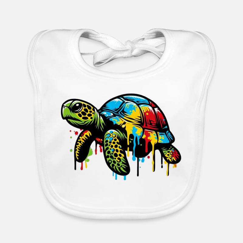 Turtle Organic Baby Bibs