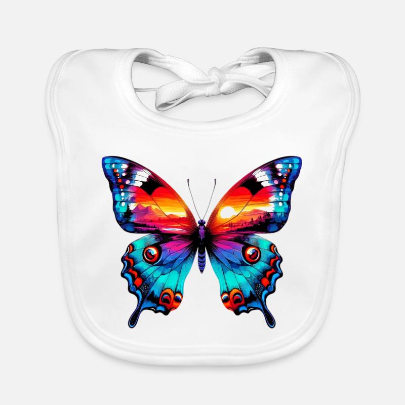 Papillon Bavoir bio Bébé