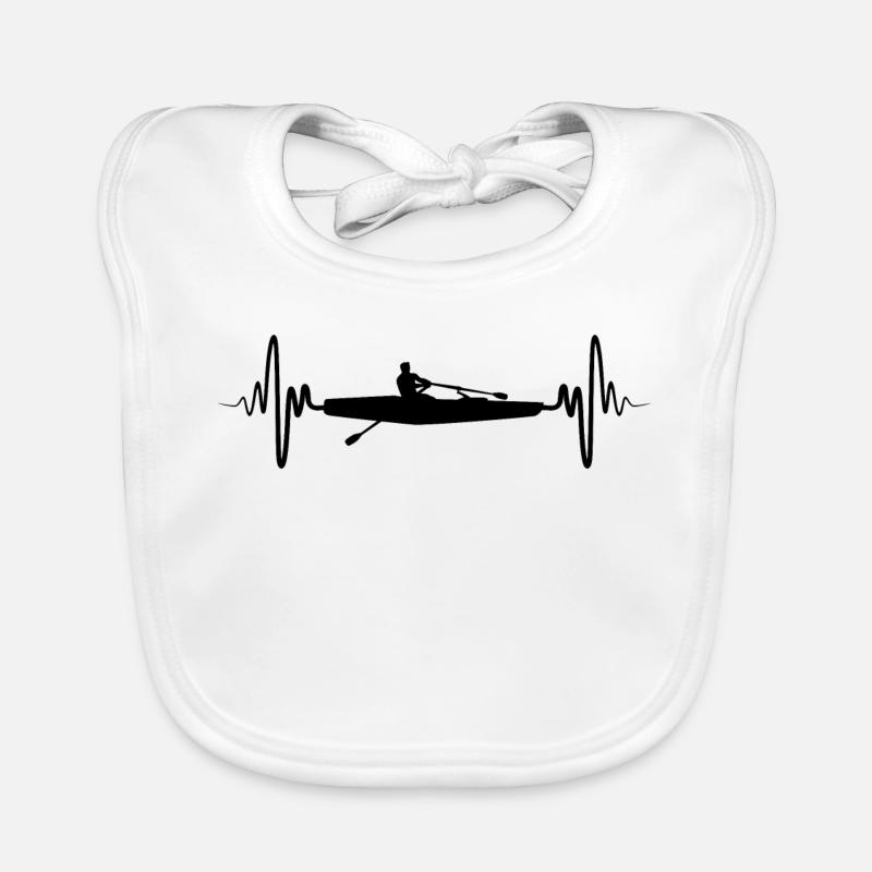 Rameur Bavoir bio Bébé