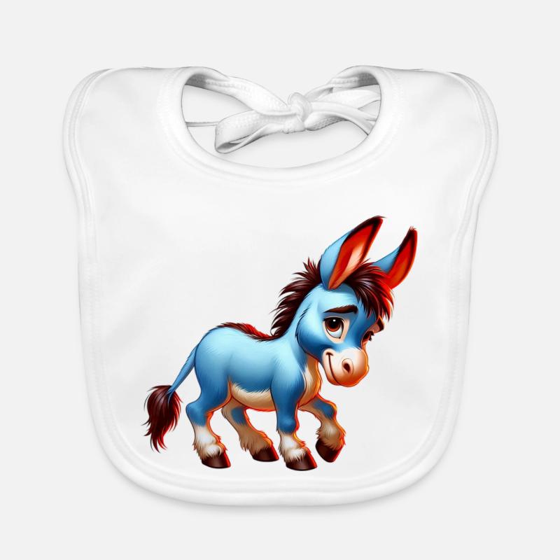 Donkey Mule Organic Baby Bibs