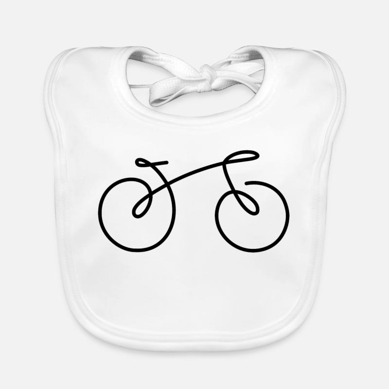 Bicycle Line Bavoir bio Bébé
