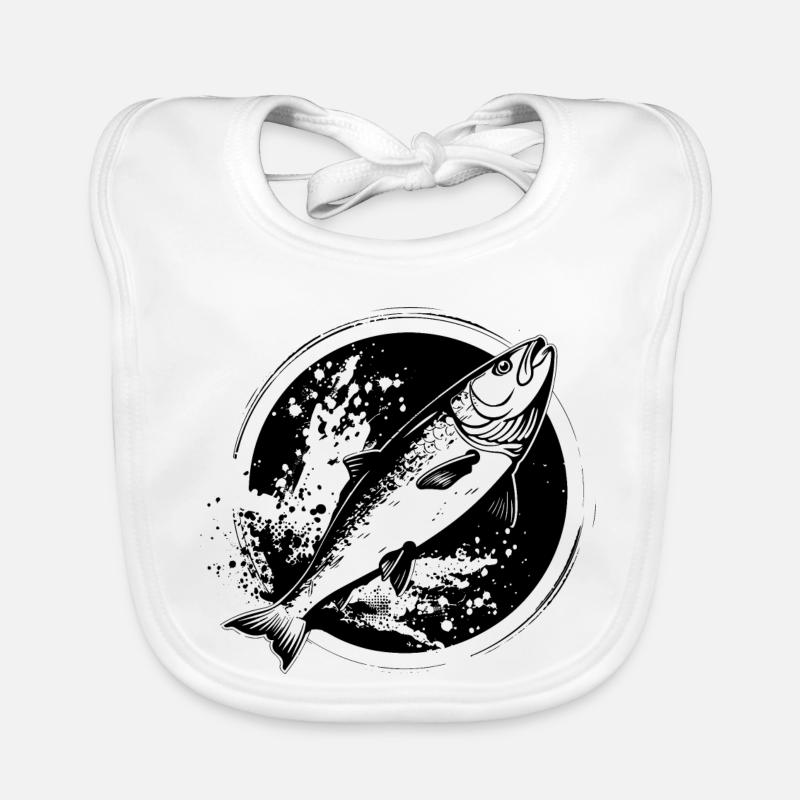 Poisson Bavoir bio Bébé