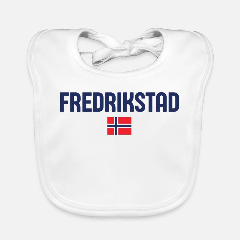 Vibrant Fredrikstad Design Organic Baby Bibs