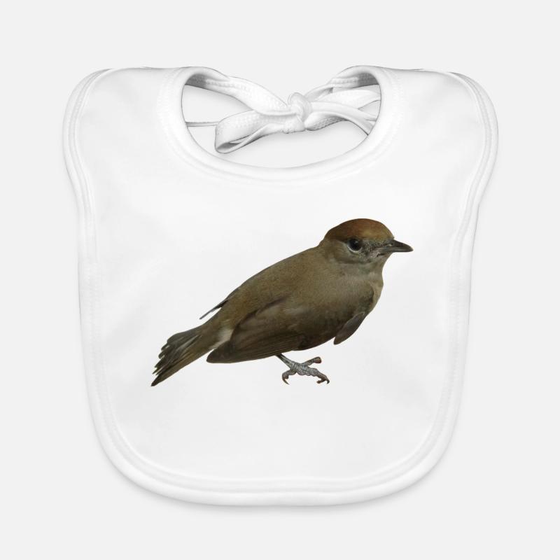 Blackcap female Organic Baby Bibs
