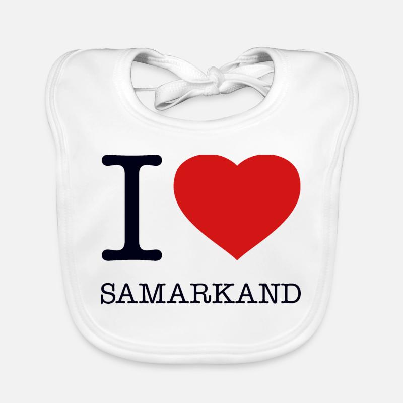 J’ADORE SAMARCANDE Bavoir bio Bébé