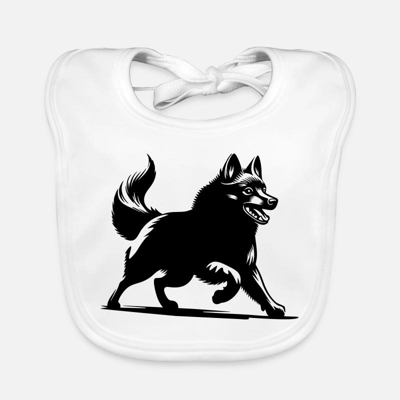 Schipperke Baby Bio-Lätzchen