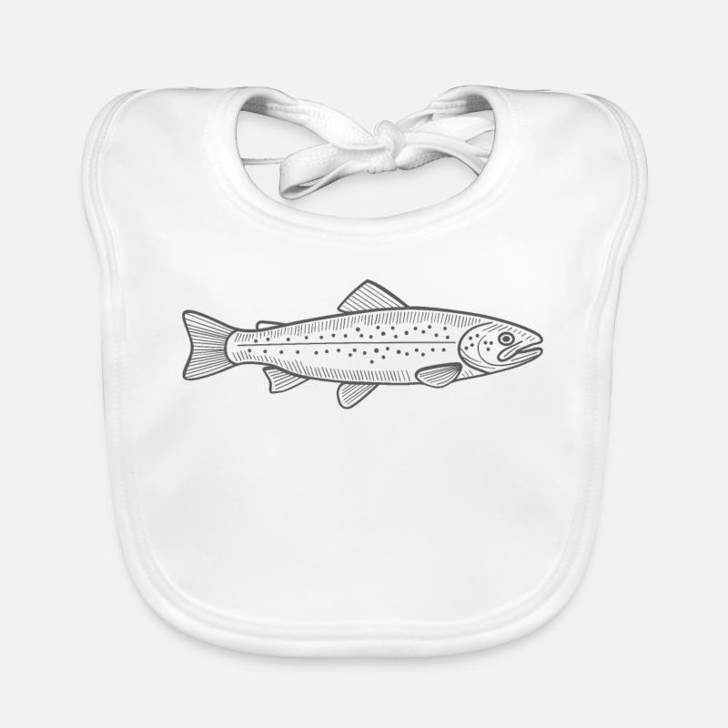 Forelle Baby Bio-Lätzchen