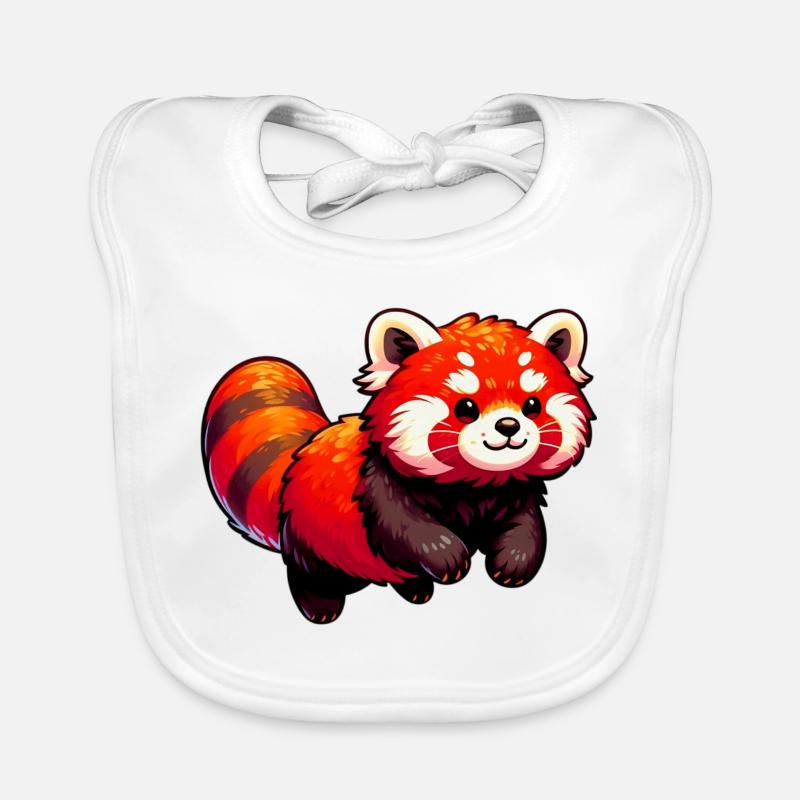 Kleiner Panda Baby Bio-Lätzchen
