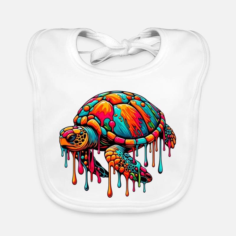 Turtle Organic Baby Bibs