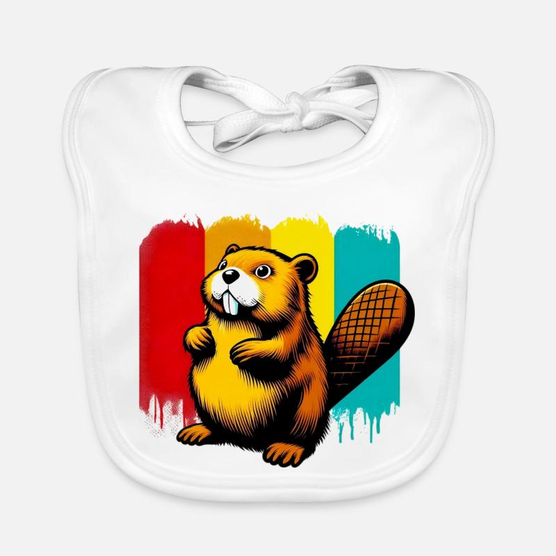 Beaver Organic Baby Bibs