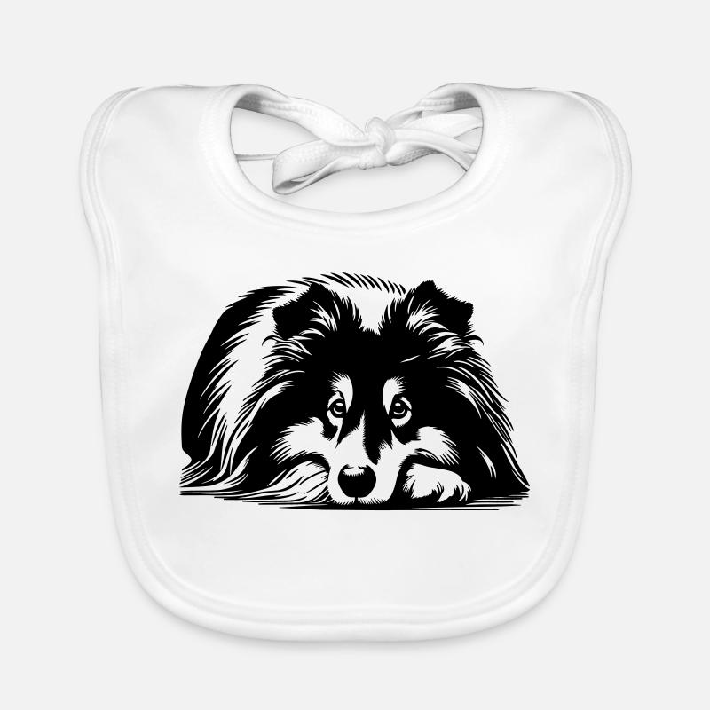Sheltie Organic Baby Bibs
