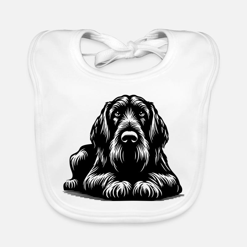 Spinone Italiano Organic Baby Bibs